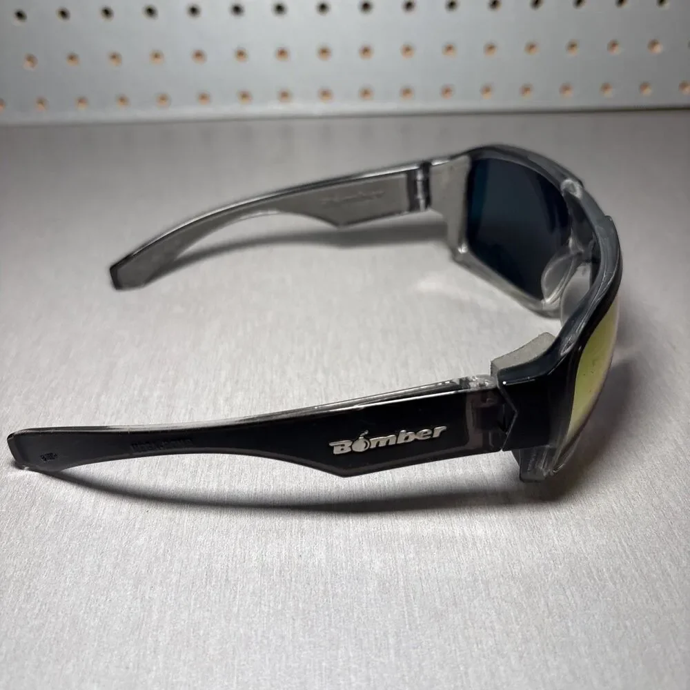 Bomber Sunglasses Safety Eyewear Mega Bomb Black FRAMES ONLY Shades